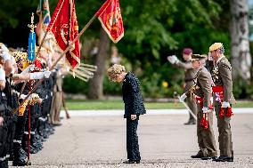 Queen Sofia At 19th Anniversary Of Emergency Military Unit - Madrid