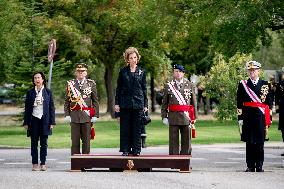 Queen Sofia At 19th Anniversary Of Emergency Military Unit - Madrid