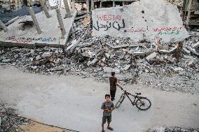 A Year Of Israel’s Devastating War On Gaza Strip