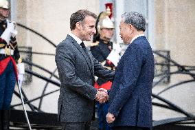 French President Meets Vietnamese President - Paris