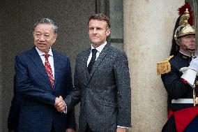 French President Meets Vietnamese President - Paris