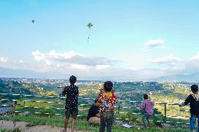 The Vibes Of The Dashain Festival In Nepal.