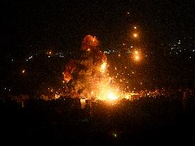 Israeli Airstrike On Beirut’s Southern Suburbs Continue