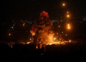 Israeli Airstrike On Beirut’s Southern Suburbs Continue