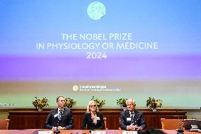 2024 Nobel Prize In Medicine Announced - Stockholm