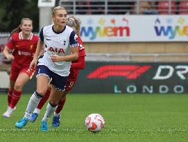 Tottenham Hotspur Women v Liverpool Women - Barclays FA Women's Spuer League