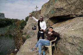 Rosh Hashanah celebration in Uman