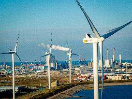 Wind Turbines - Rotterdam