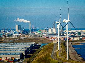 Wind Turbines - Rotterdam