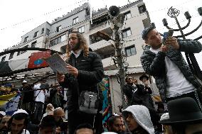 Rosh Hashanah celebration in Uman