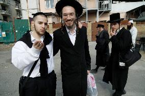 Rosh Hashanah celebration in Uman