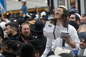 Rosh Hashanah celebration in Uman