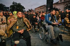 Concert in Lviv on Defenders Day