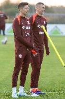 Team Poland before UEFA Nations League matches