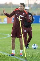 Team Poland before UEFA Nations League matches