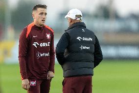 Team Poland before UEFA Nations League matches