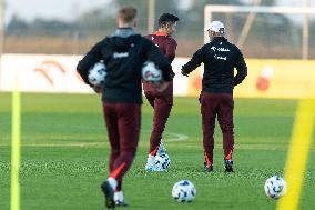 Team Poland before UEFA Nations League matches