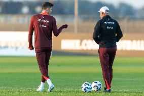 Team Poland before UEFA Nations League matches