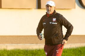 Team Poland before UEFA Nations League matches