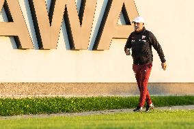 Team Poland before UEFA Nations League matches