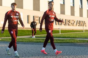 Team Poland before UEFA Nations League matches