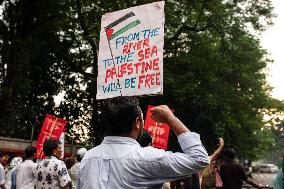 Pro Palestine Rally In Dhaka, Bangladesh