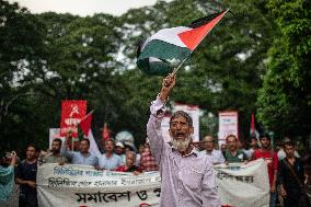 Pro Palestine Rally In Dhaka, Bangladesh