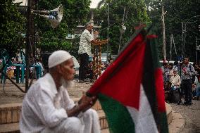 Pro Palestine Rally In Dhaka, Bangladesh