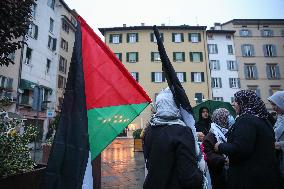 Pro-Palestinian Rally On The Anniversary Of The Hamas Attack On Israel.