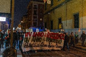 Pro-Palestinian Demonstrations In Turin.