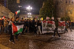 Pro-Palestinian Demonstrations In Turin.