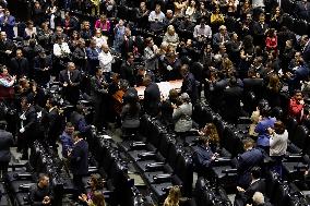 Memorial Tribute To Ifigenia Martinez, President Of The Chamber Of Deputies In Mexico