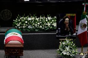 Memorial Tribute To Ifigenia Martinez, President Of The Chamber Of Deputies In Mexico