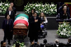 Memorial Tribute To Ifigenia Martinez, President Of The Chamber Of Deputies In Mexico