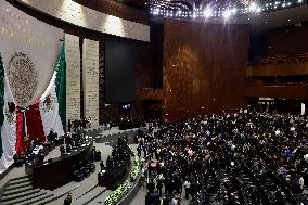 Memorial Tribute To Ifigenia Martinez, President Of The Chamber Of Deputies In Mexico