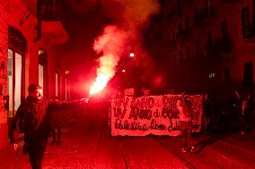 Pro-Palestinian Demonstrations In Turin.