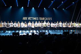 CRIF tribute to the victims of the 7th October attacks on Israel - Paris