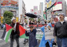 Anti-war rally in Japan