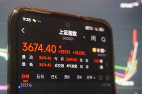 Chinese Stock Markets Continue To Rise