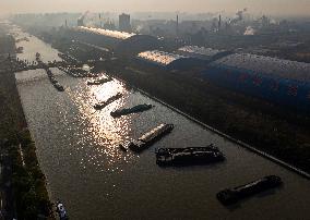 Beijing-Hangzhou Grand Canal Transport Ships