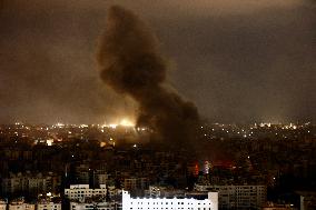 Israeli Air Strike - Beirut