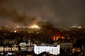 Israeli Air Strike - Beirut