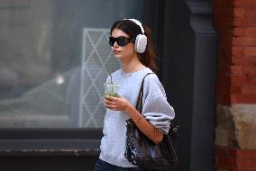 Kaia Gerber Out - NYC