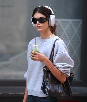 Kaia Gerber Out - NYC