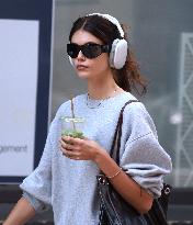 Kaia Gerber Out - NYC