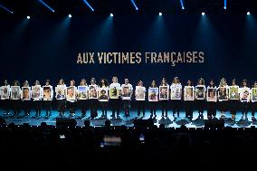 CRIF Tribute To The Victims Of The 7th October Attacks On Israel - Paris