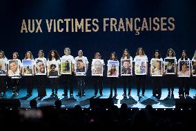 CRIF Tribute To The Victims Of The 7th October Attacks On Israel - Paris