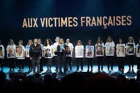 CRIF Tribute To The Victims Of The 7th October Attacks On Israel - Paris