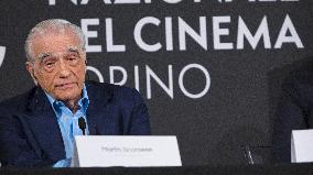 Martin Scorsese At A Press Conference At National Museum Of Cinema -Turin