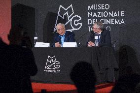 Martin Scorsese At A Press Conference At National Museum Of Cinema -Turin